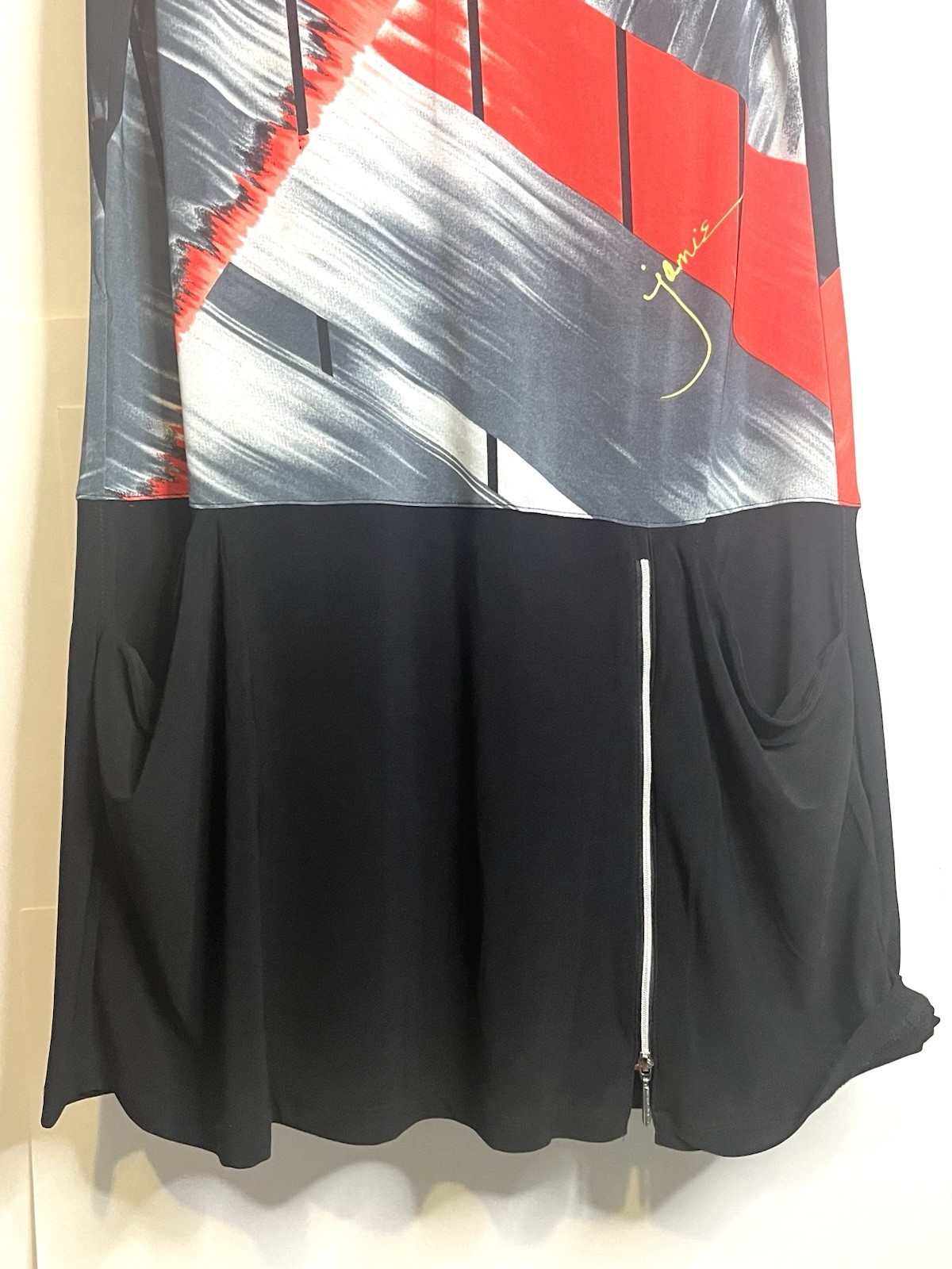Jamie Sadock Women’s M Sleeveless Abstract Print Athletic Dress Golf Tennis