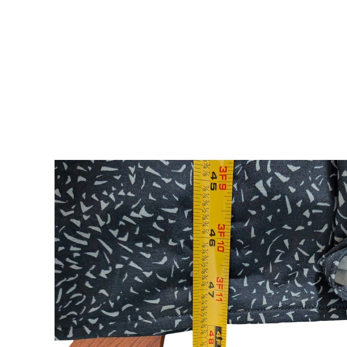 prAna Lata Beach Dress Blue Print Built In Shelf Bra Midi Travel Outdoor Small
