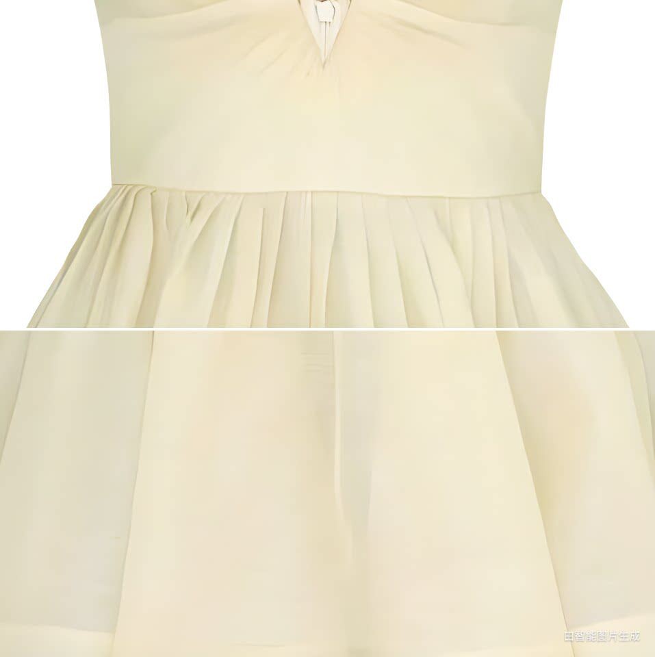 NWT Zimmermann Pre-Spring Summer New V-Neck Lemon Yellow Cami Elegant Mini Dress