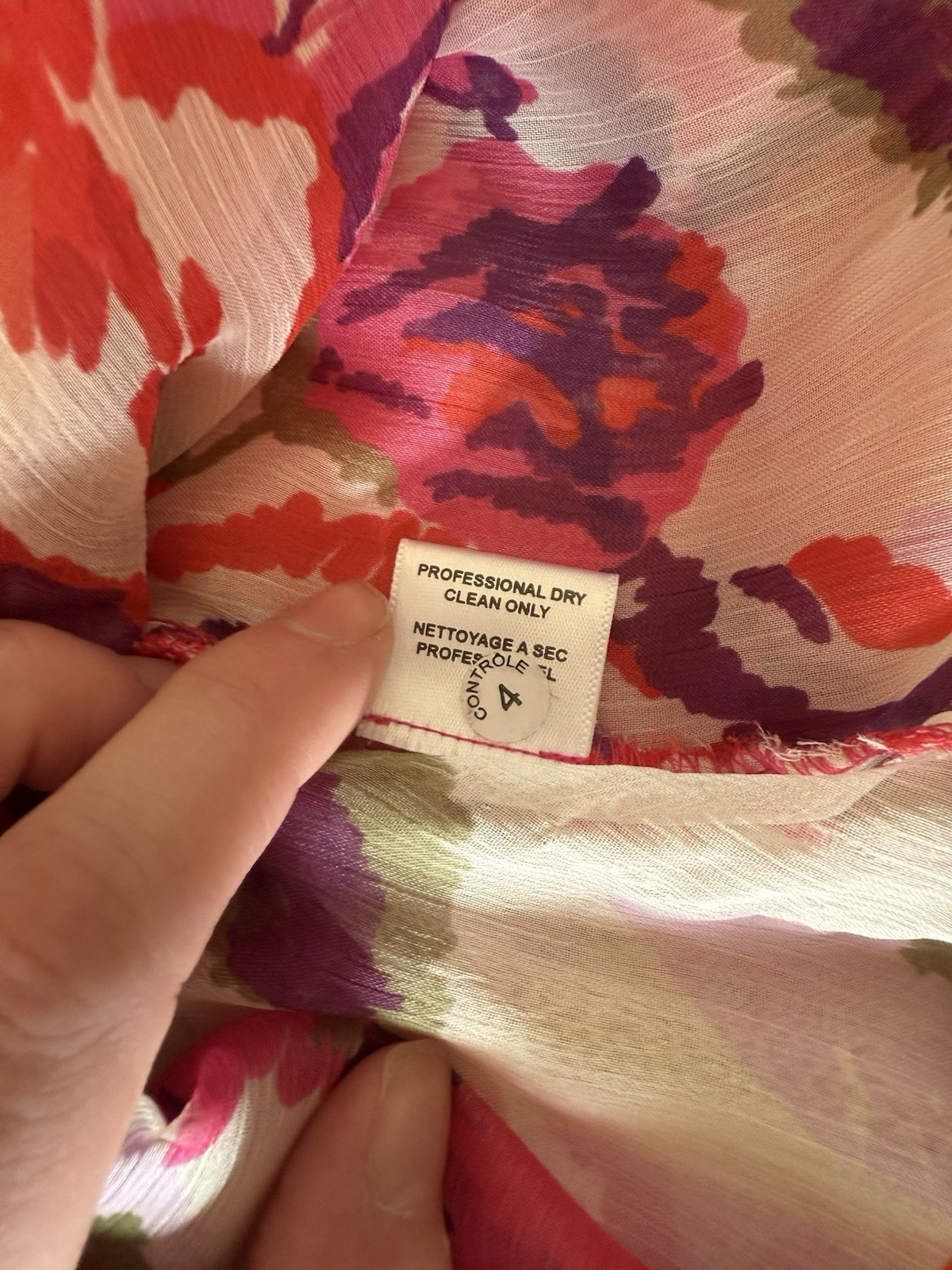 MISA Los Angeles Floral Ruffle Maxi Dress Size M Tie Shoulder NWOT
