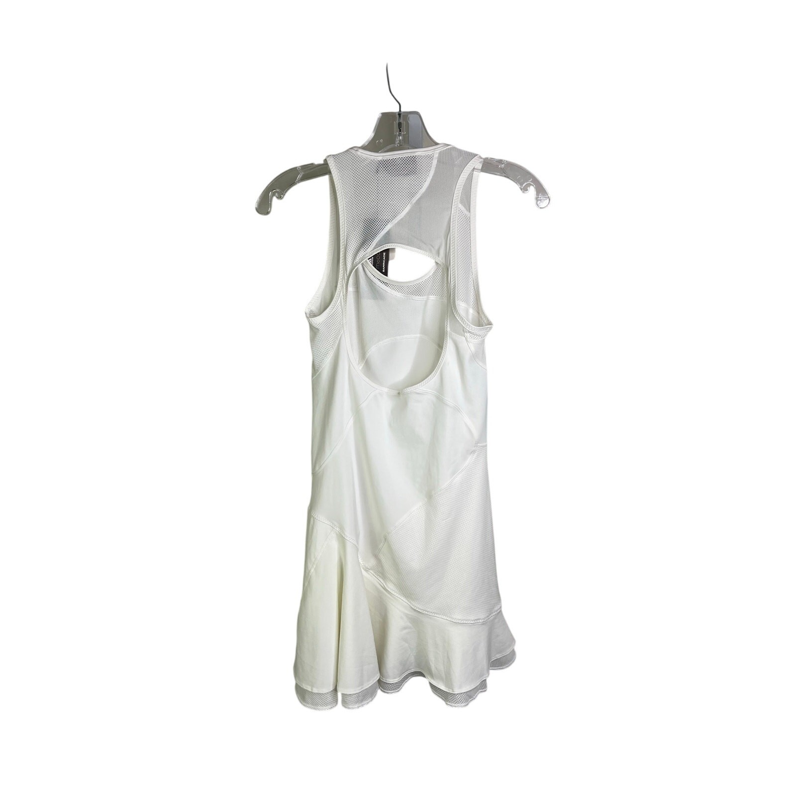 Adidas Stella McCartney Barricade Tennis Dress Womens Small White Open Back NWT