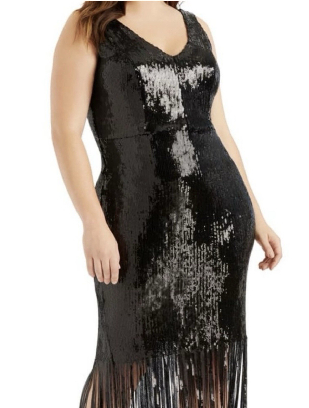 eloquii brand new with tag Black Sequin Dress Size 16