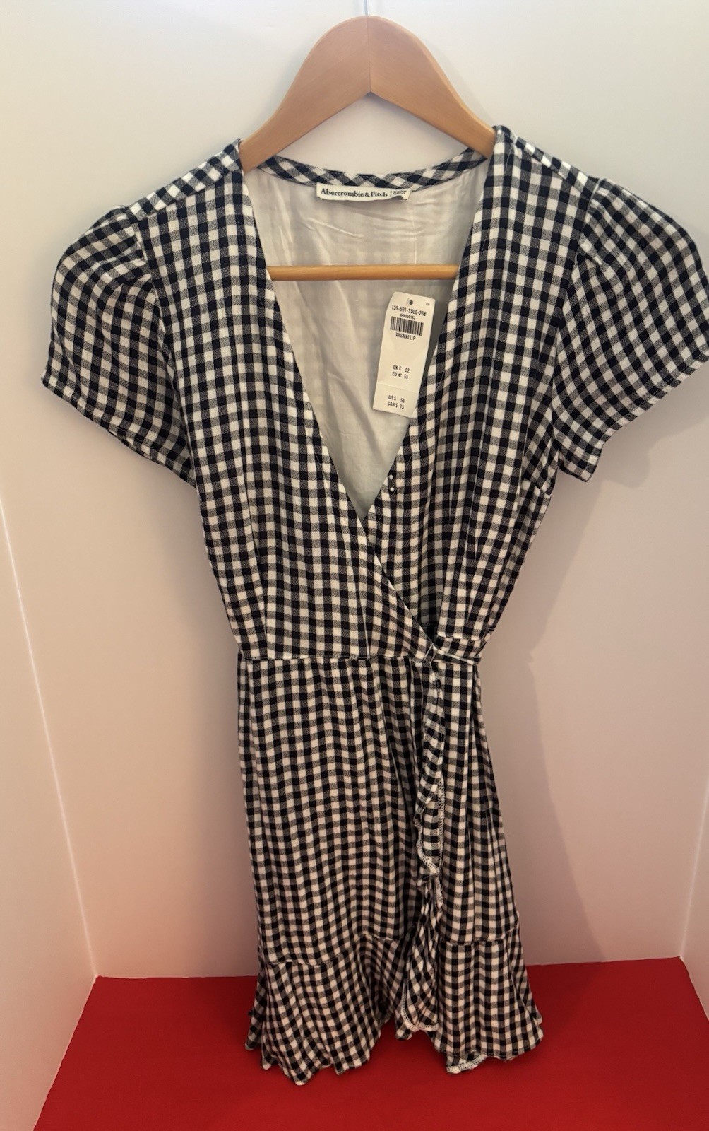 Abercrombie and Finch Black And White Mini Dress