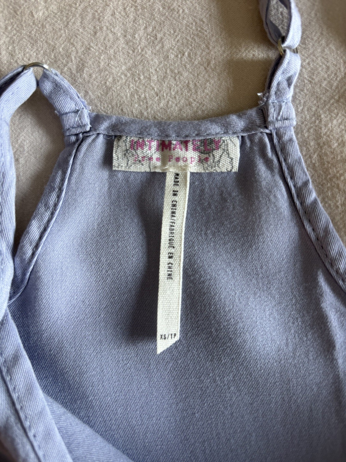 Free People Intimately Slip Tattered Up Size XS