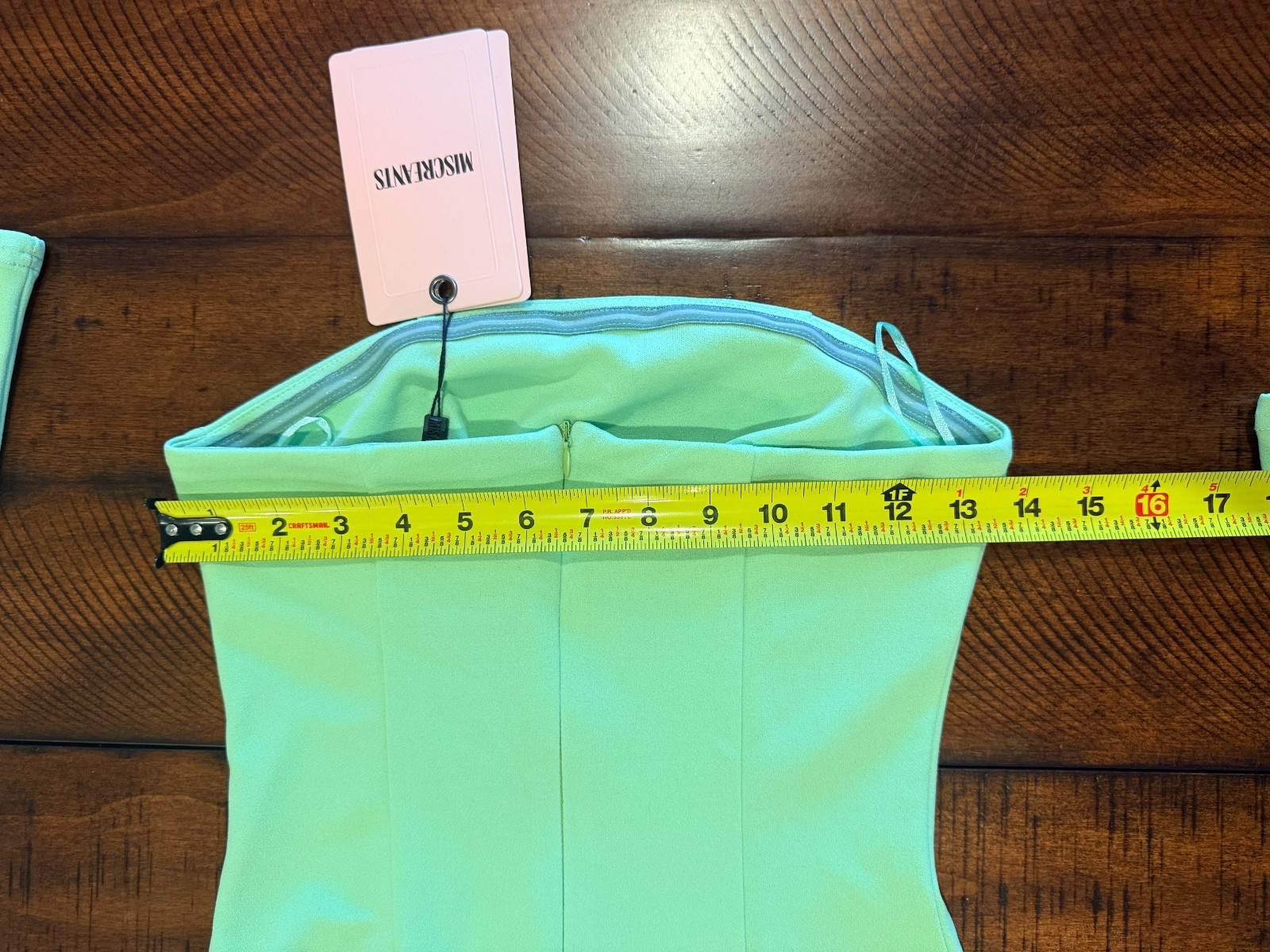 Miscreants London Cupid Mini Dress With Gloves In Green UK 8 US 4 Small