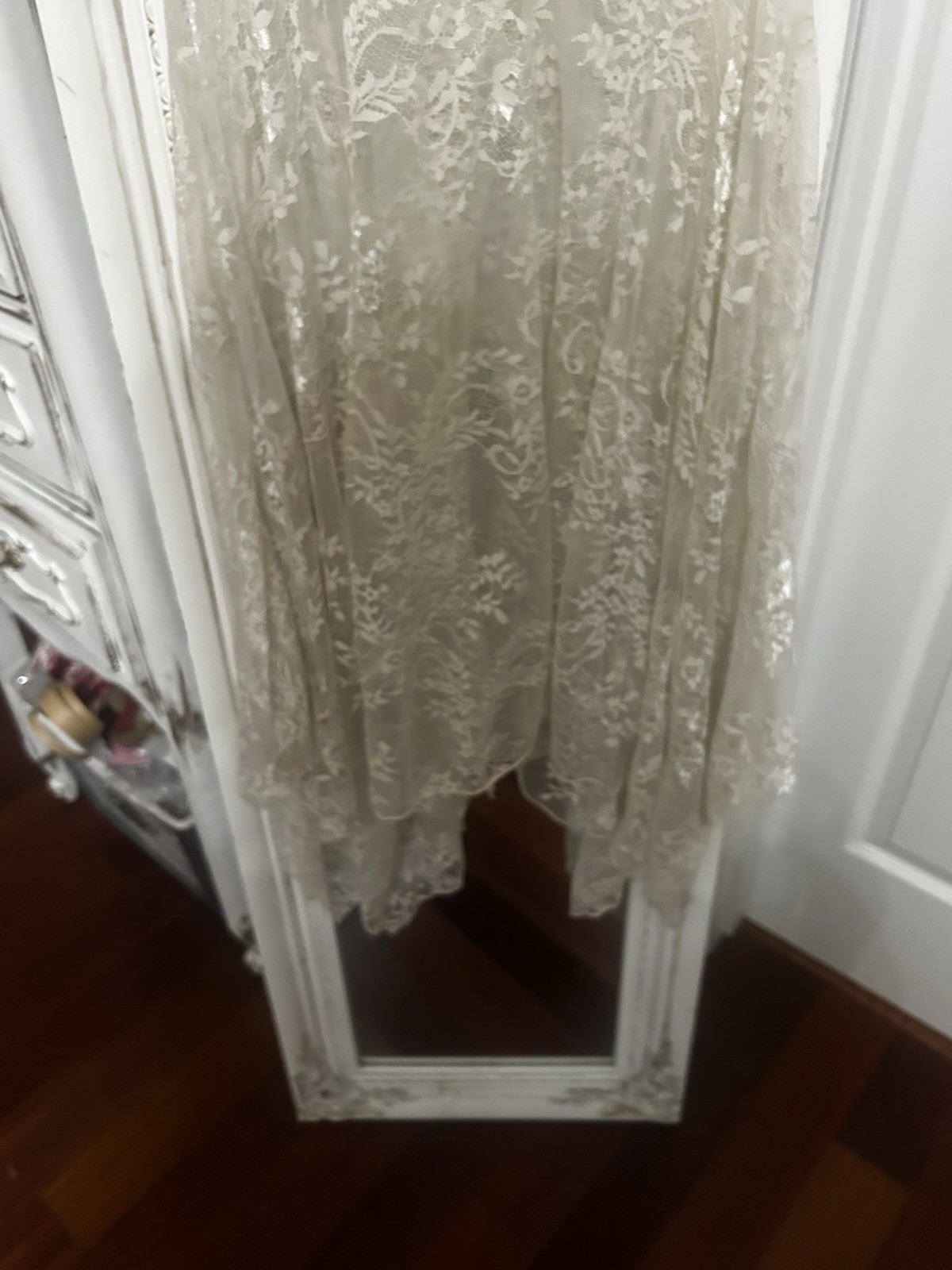 Dolls Kill Widow Dearly Departed Stretchy Lace Asymmetrical MIDI Dress XXL NWOT