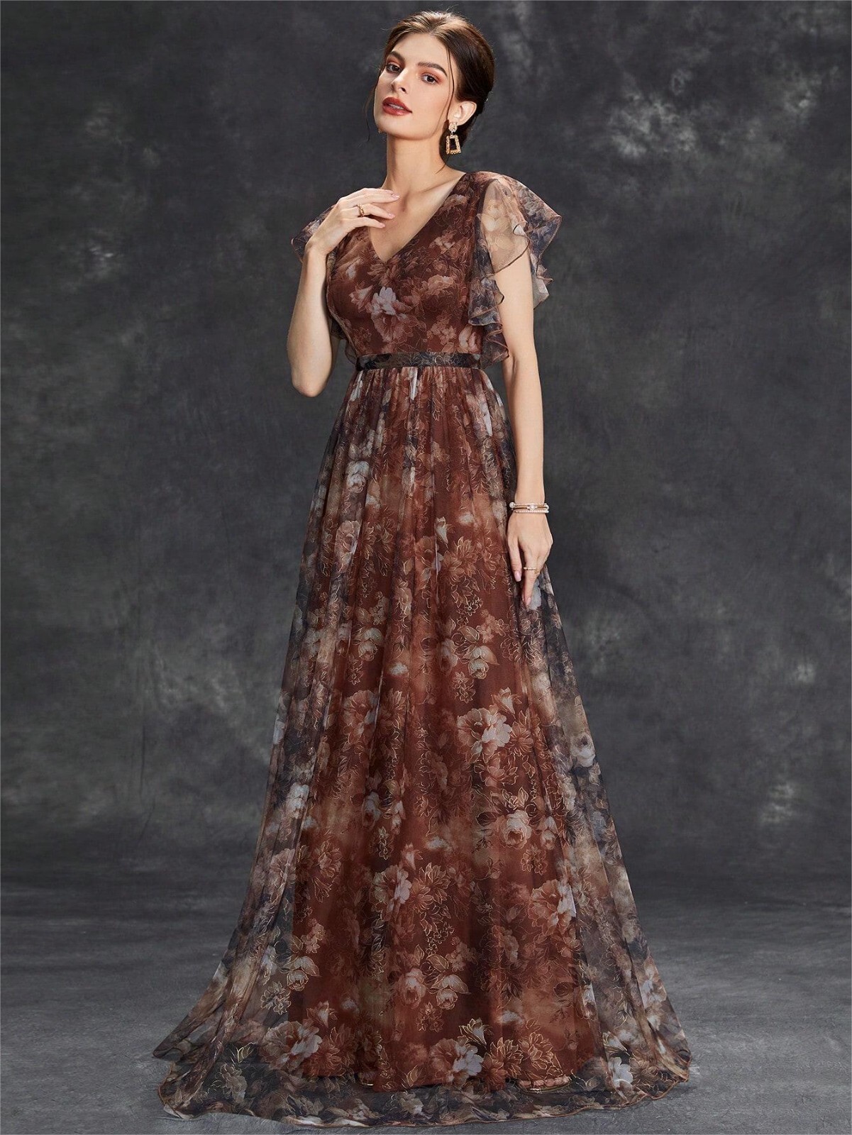 Cocktail Dresses Size 6 8 10 12 for Women Evening Party Wedding Guest Floral New