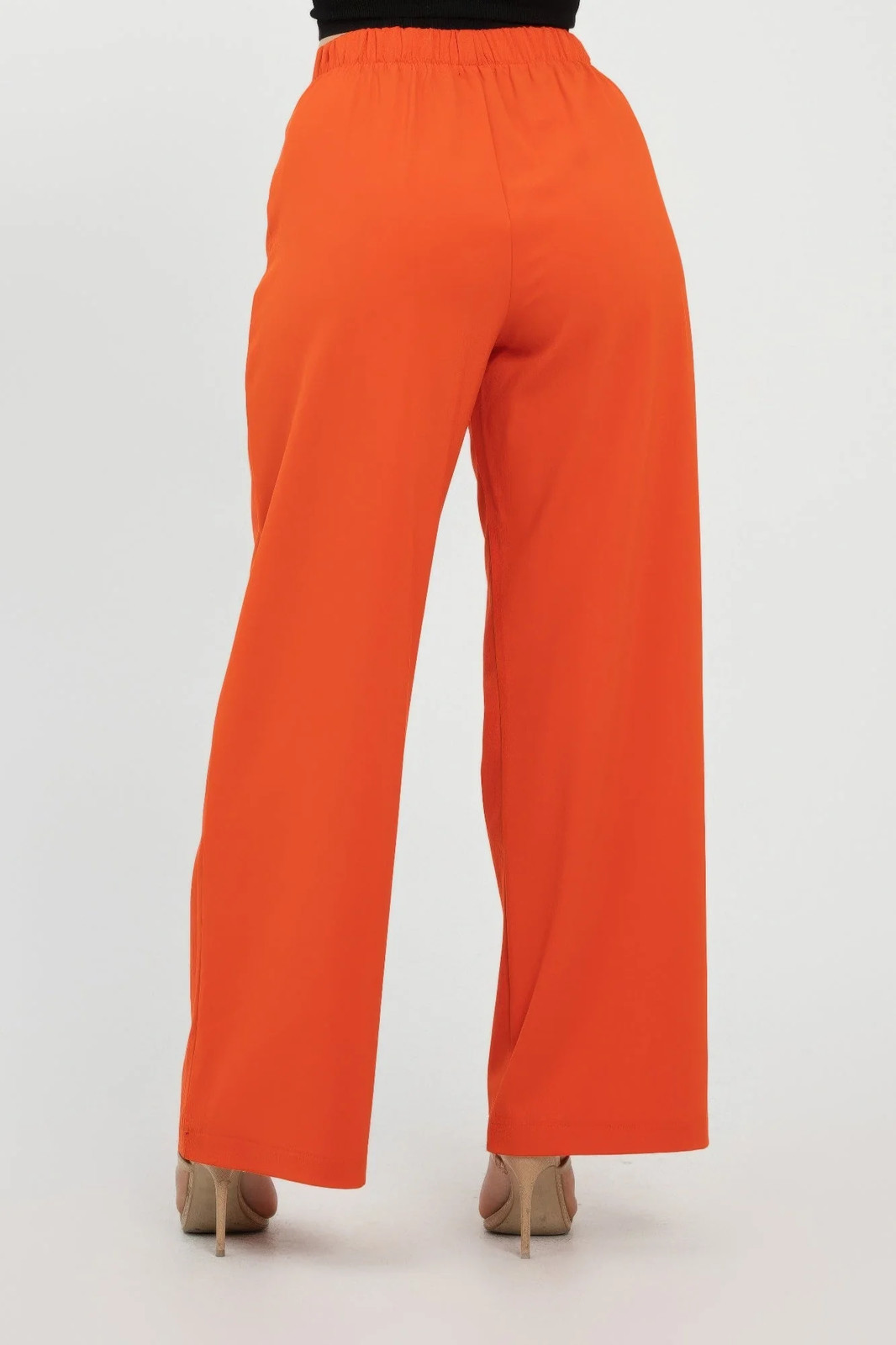 Front Button Fold-over Inside Zipper Pants – Women’s Clothing