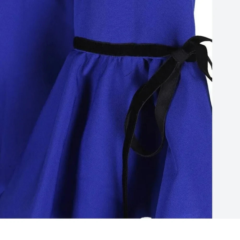 NWT, Julia Jordan Womens Cobalt Blue Short Bell-Sleeve Choker Sheath Dress