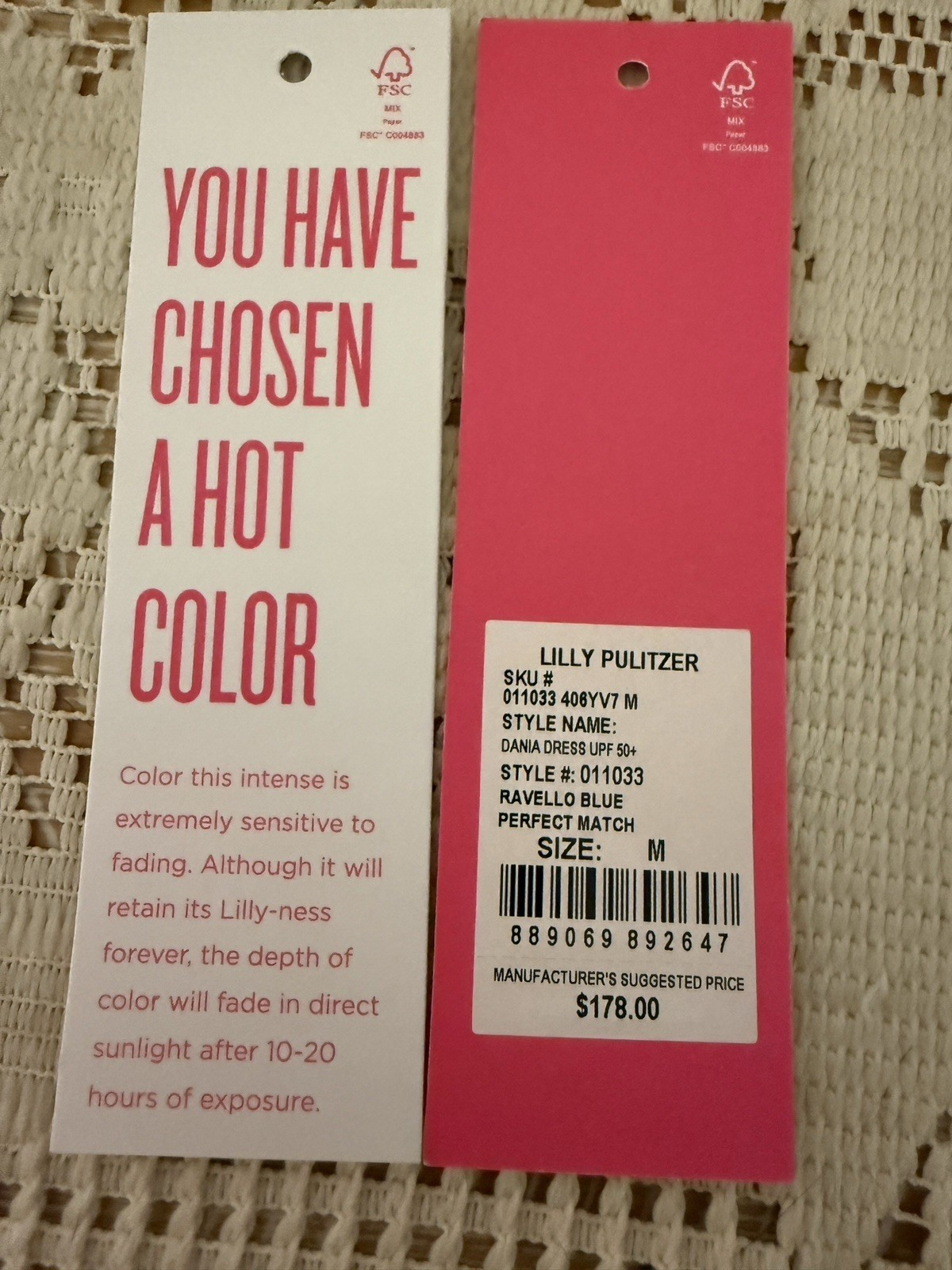 Lilly Pulitzer UPF 50+ Luxletic Dania Dress Medium Ravello Blue Perfect Match