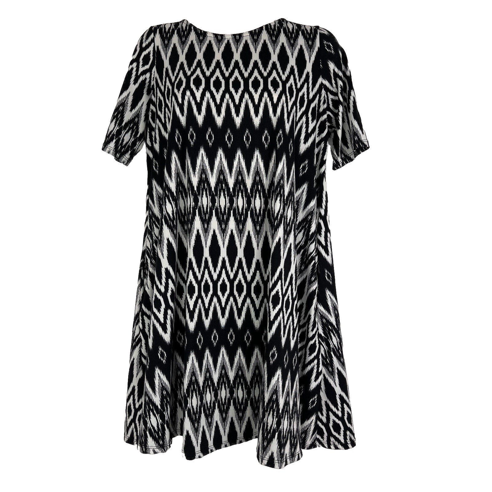Agnes & Dora T-Shirt Dress Womens XS Short Sleeve Knee Length A-Line Pockets