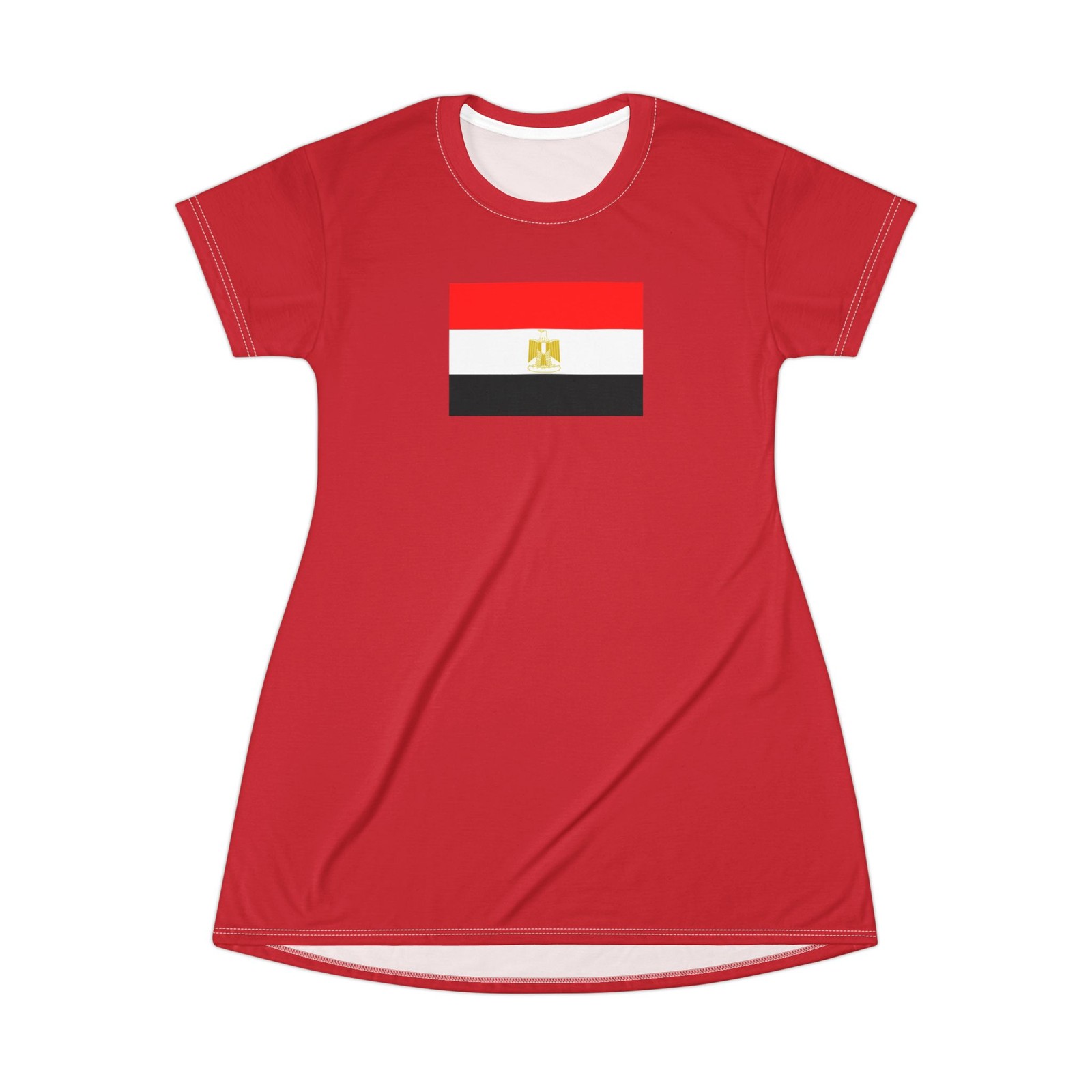 Egypt Flag T-Shirt Dress
