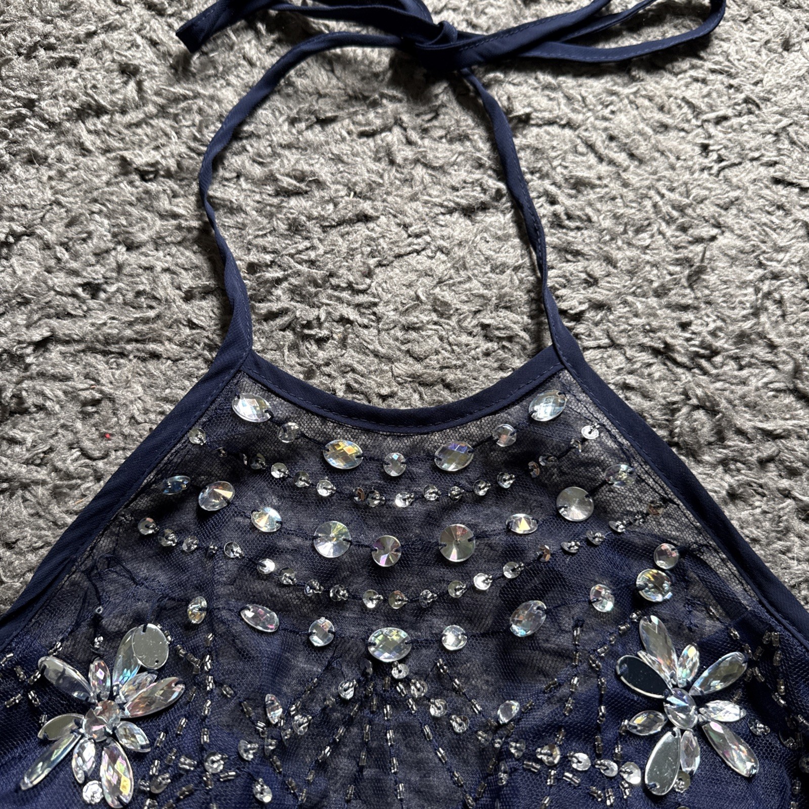 B Darlin Party TutuDress, sequins & rhinestones, Size 3/4 Holiday Prom – EUC!