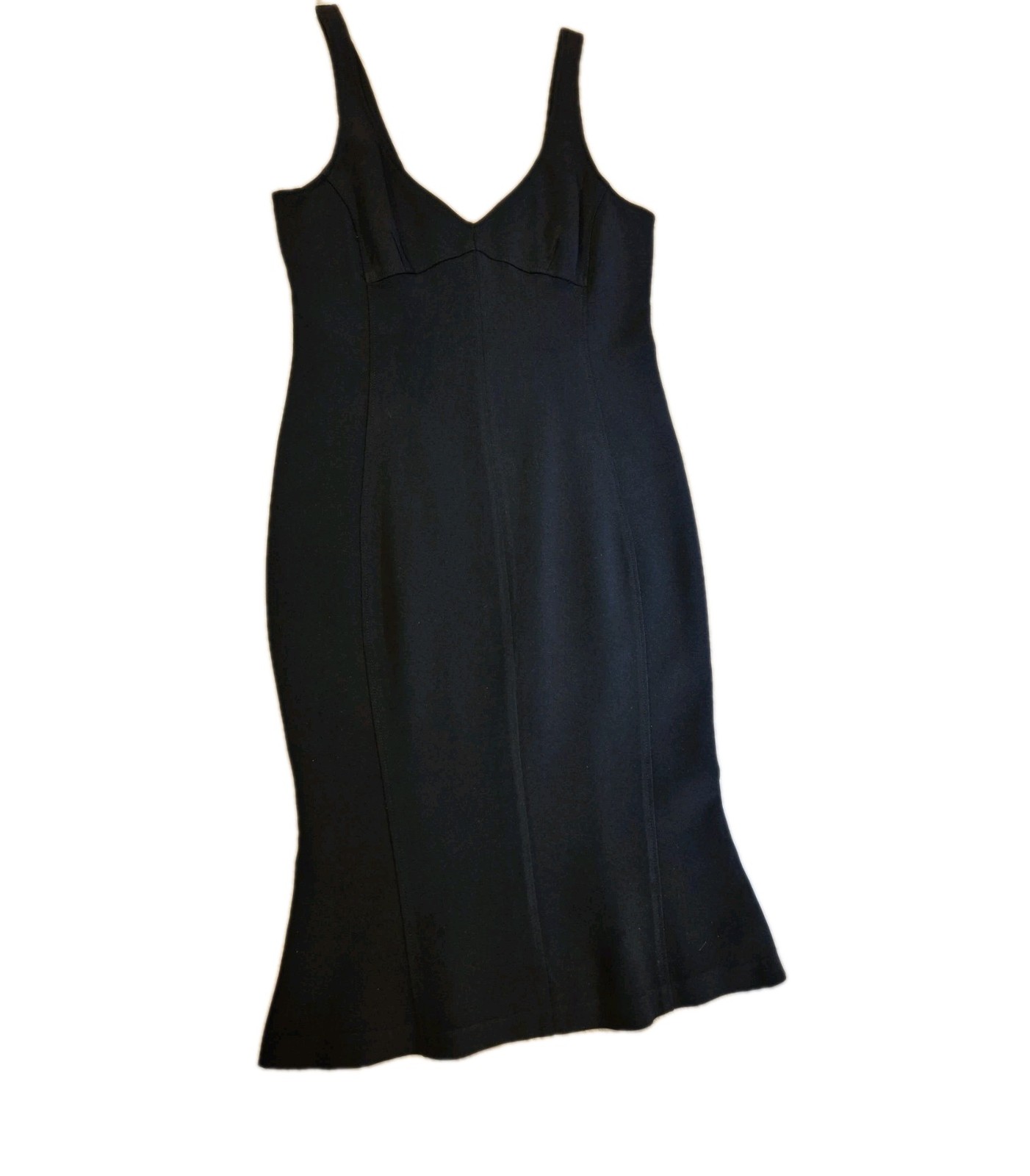 Vintage Dolce & Gabbana Black Dress Size 32/46 Made In Italy