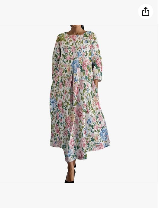 The Drop Women’s Athena V-neck Silky Midi Dress