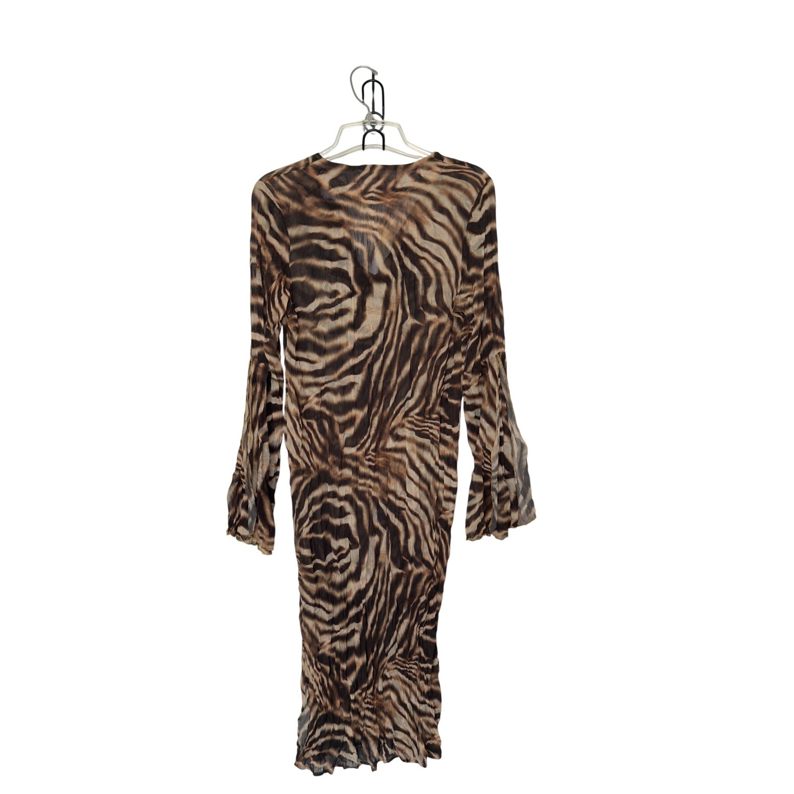 Miss Kelly 1999 Large Animal Print Boho Mob Wive Aesthetic Indie Sleaze Dress