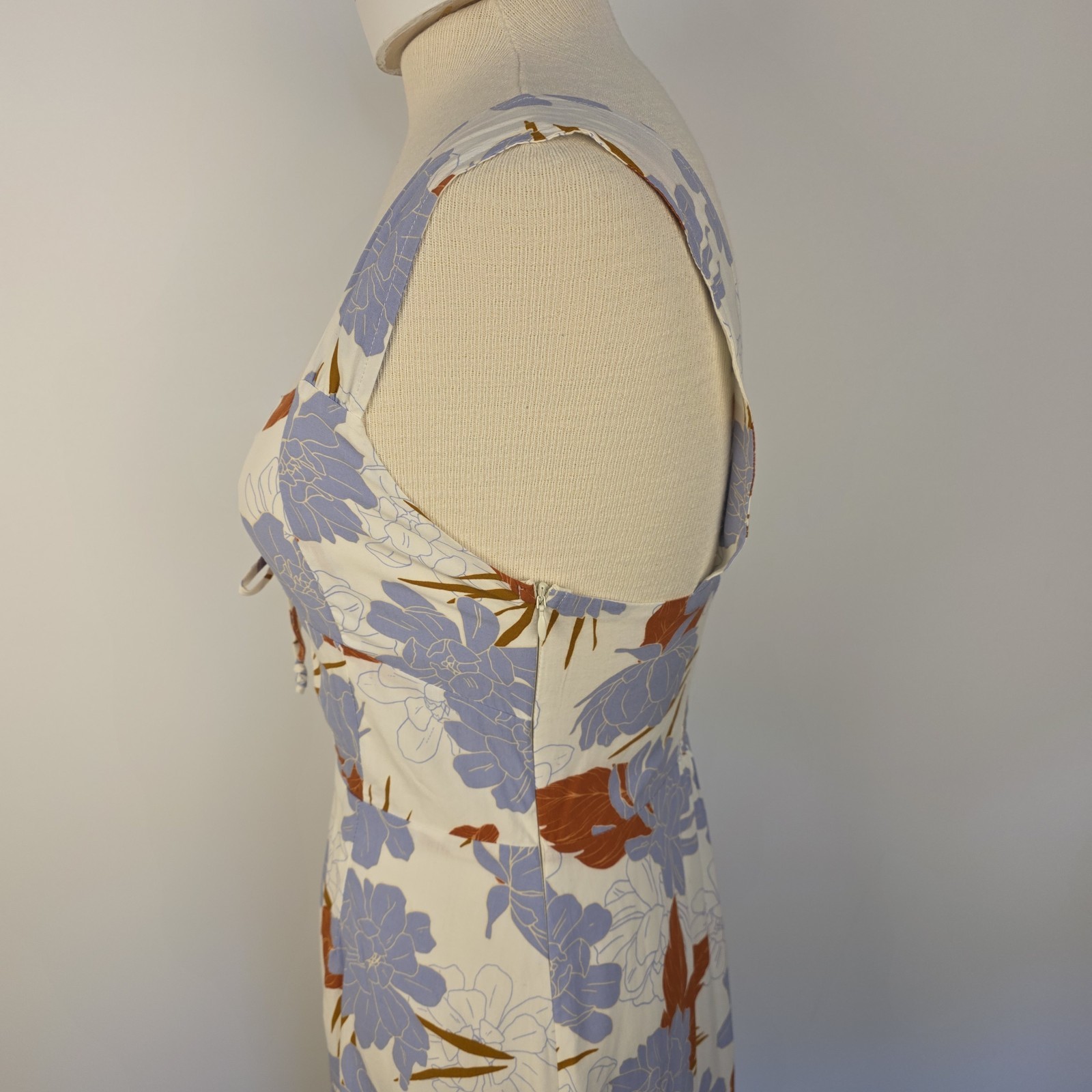 L*SPACE by Monica Wise Womens Paloma Floral Cozumel Coverup Dress SZ S NWT $134