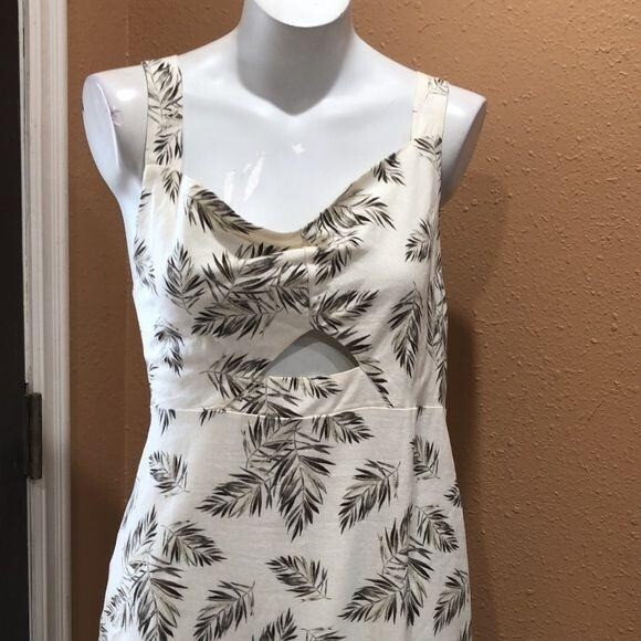 By together beige leaf dress