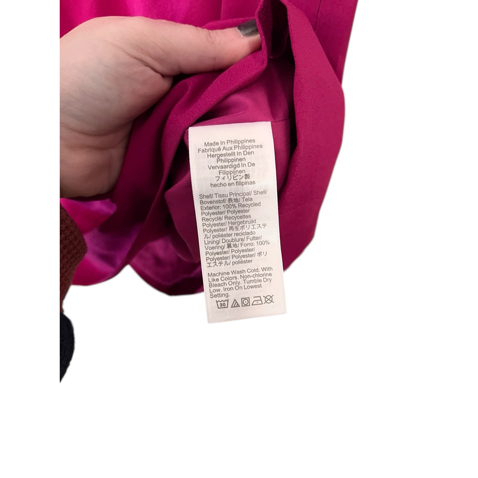 J Crew Factory Womens Pink Sleeveless Split Neck Suiting Dress Size 14 NWT BT110
