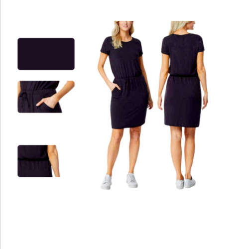 32 DEGREES Cool Ladies Comfy Dress Elastic Waist, (Black, Size XXL) nwt