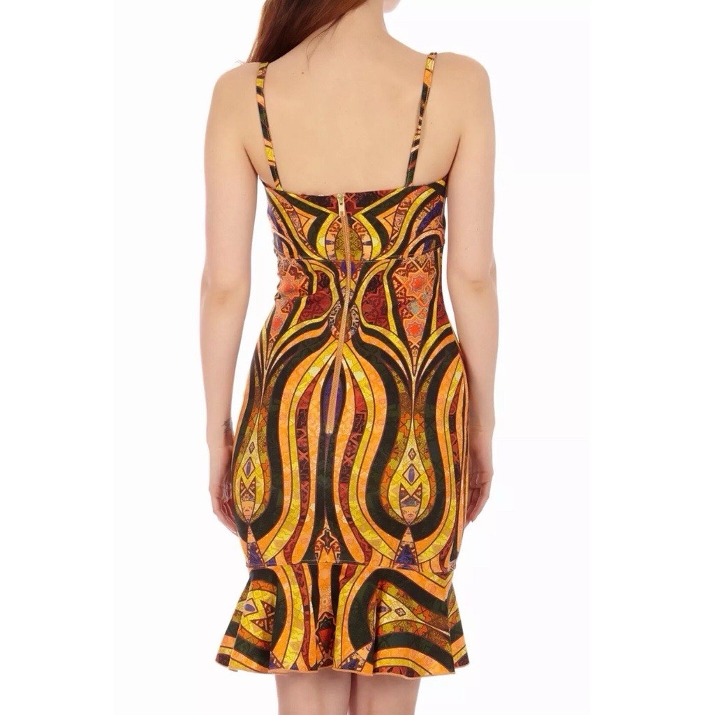 TORN BY RONNY KOBO Women’s Printed Ruffled Party Dress Retail: $369 (NWT)