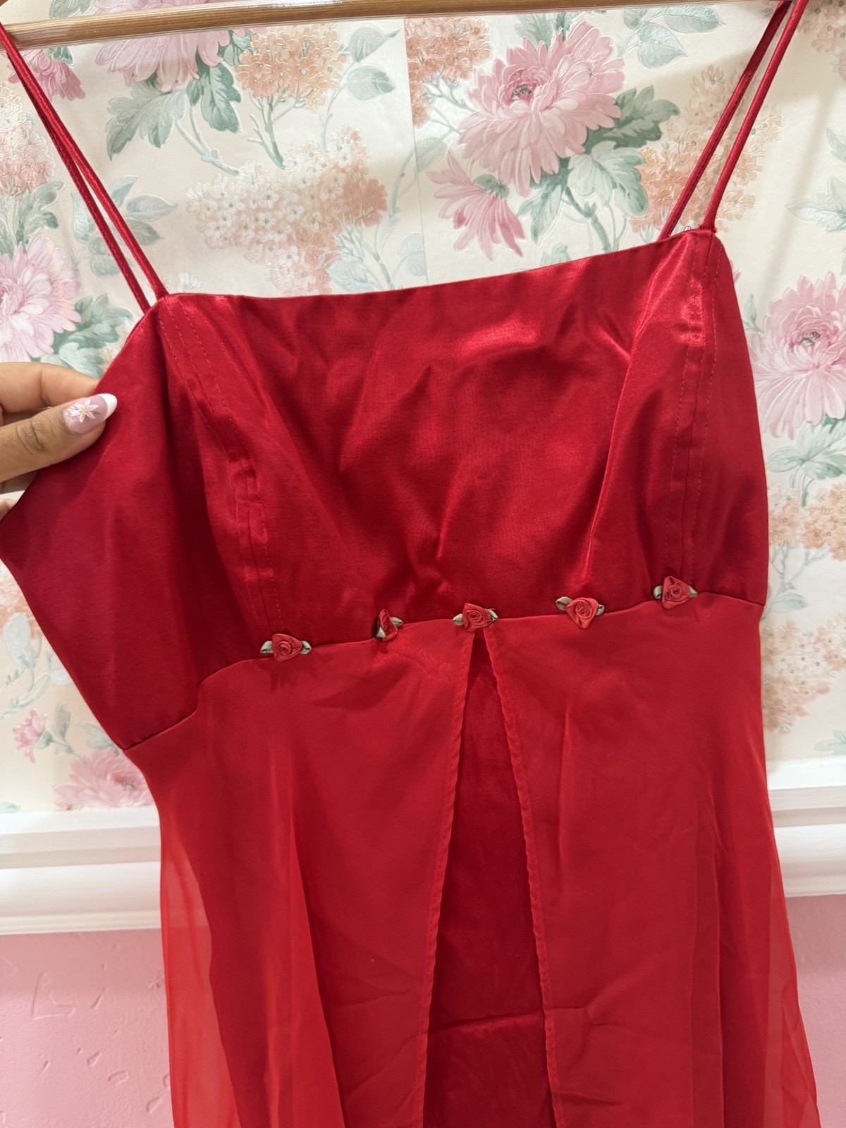 Vintage Mini Dress With Tale