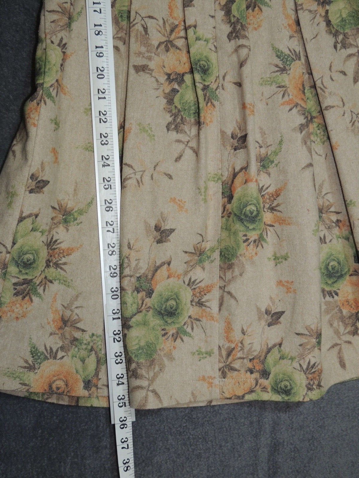 Pink Martini Wool Blend Classic Mini Cottagecore Dress Sz. Large