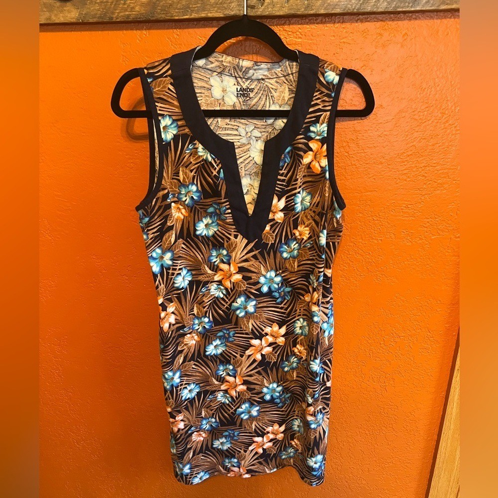 Land’s End M/P sundress – beach coverup TROPICAL print!