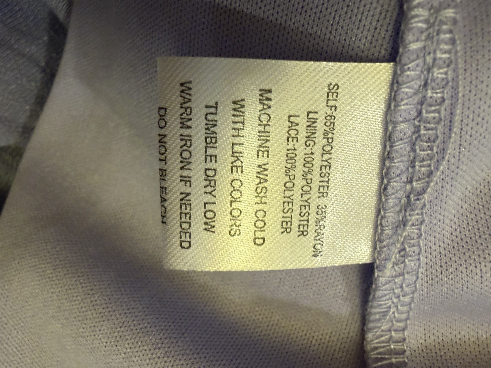Indigo Rose Dress Large