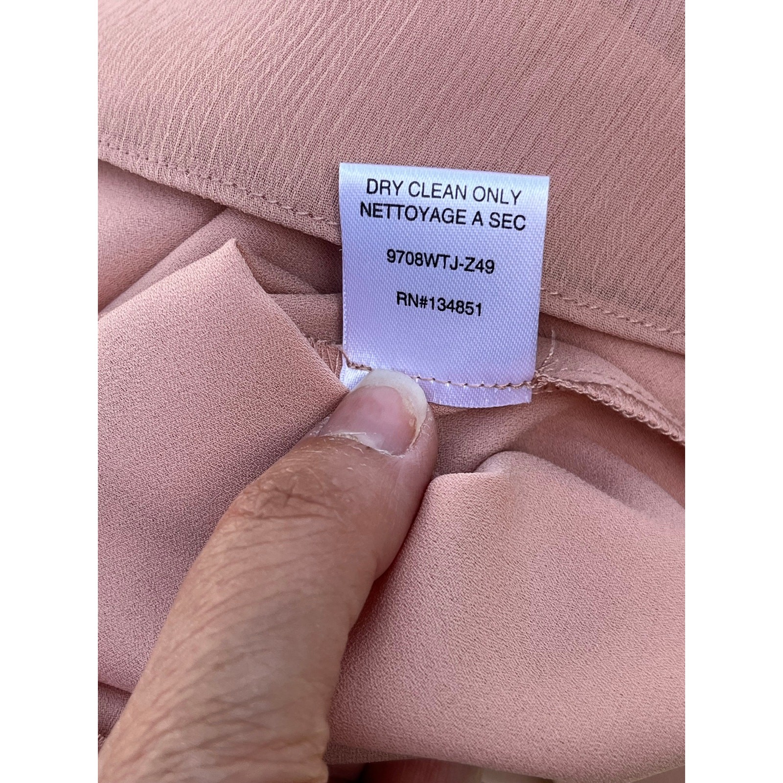 WAYF Blush Pink High-Neck Flowy Mini Dress NWT | Wedding Guest | Size M 🌸