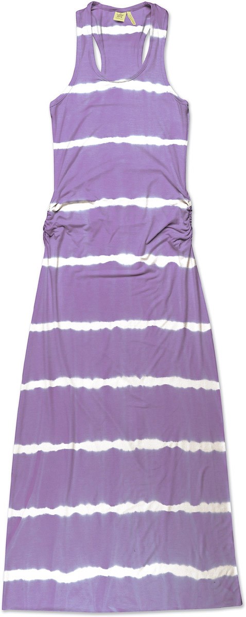 Dakine Tiare Tank Dress Women’s Medium Lavender Purple Stripe New
