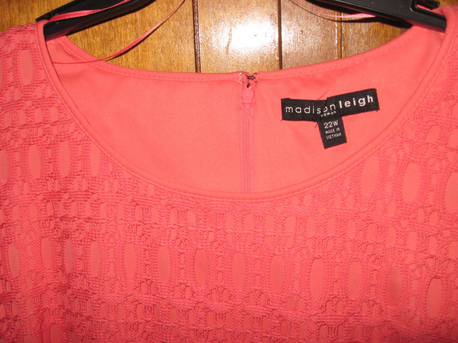WOMENS DRESS SIZE 22W 1X 2X XL ORANGE EYELET SPRING/SUMMER WEDDING RET.$78.00
