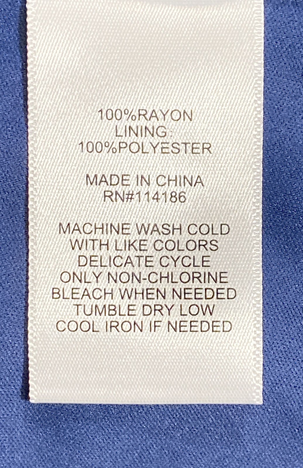 Frye & Co. Women’s Iconic Indigo Blue Tiered V-Neck Lace Trim Dress Sz S NWT