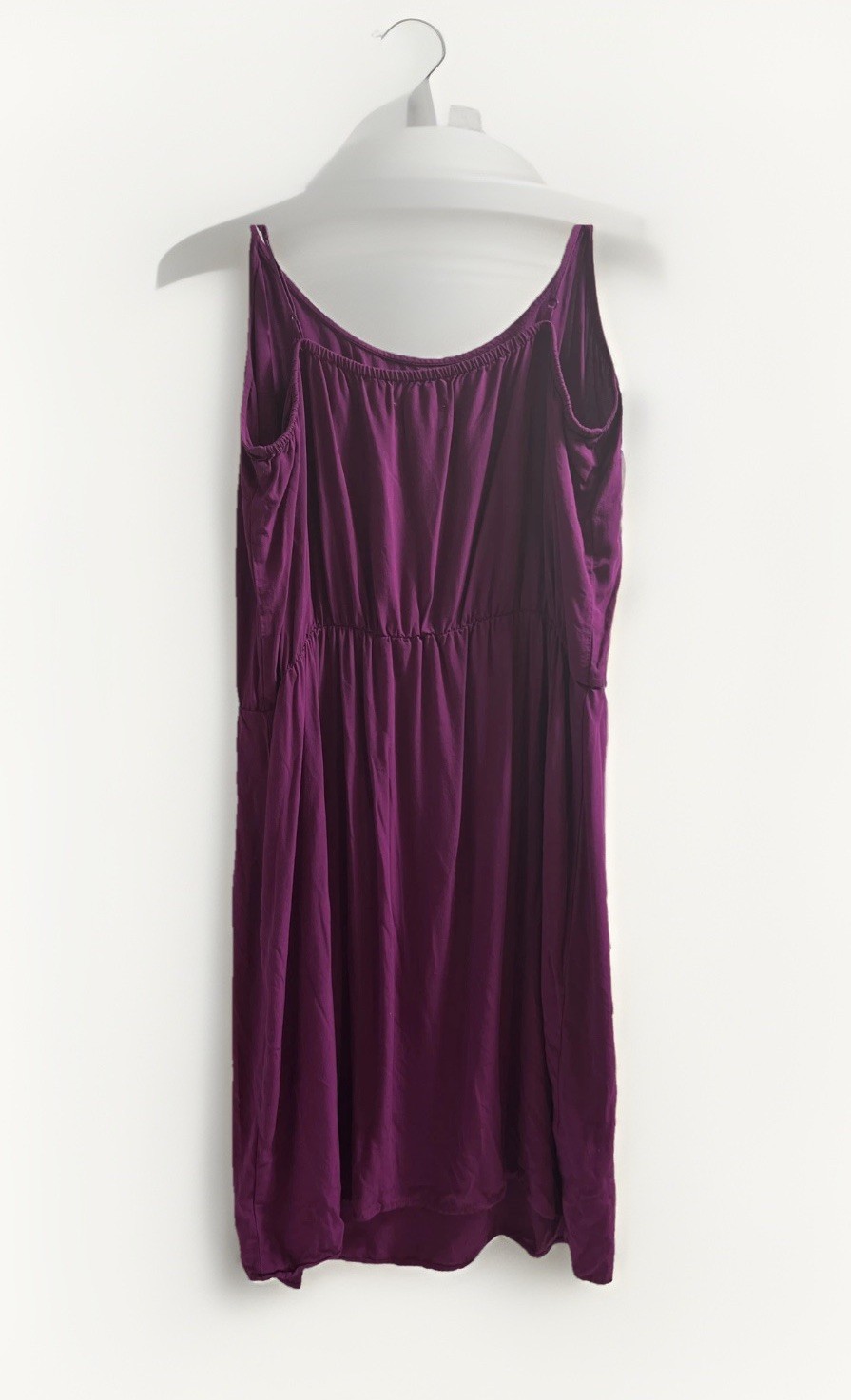Old Navy Tank Top Dress Women’s L Mini Purple Elastic Waist