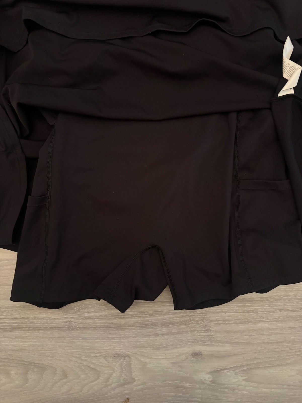 HALARA | SoftlyZero Airy Backless Twisted Flare Dance Active Dress | Size L
