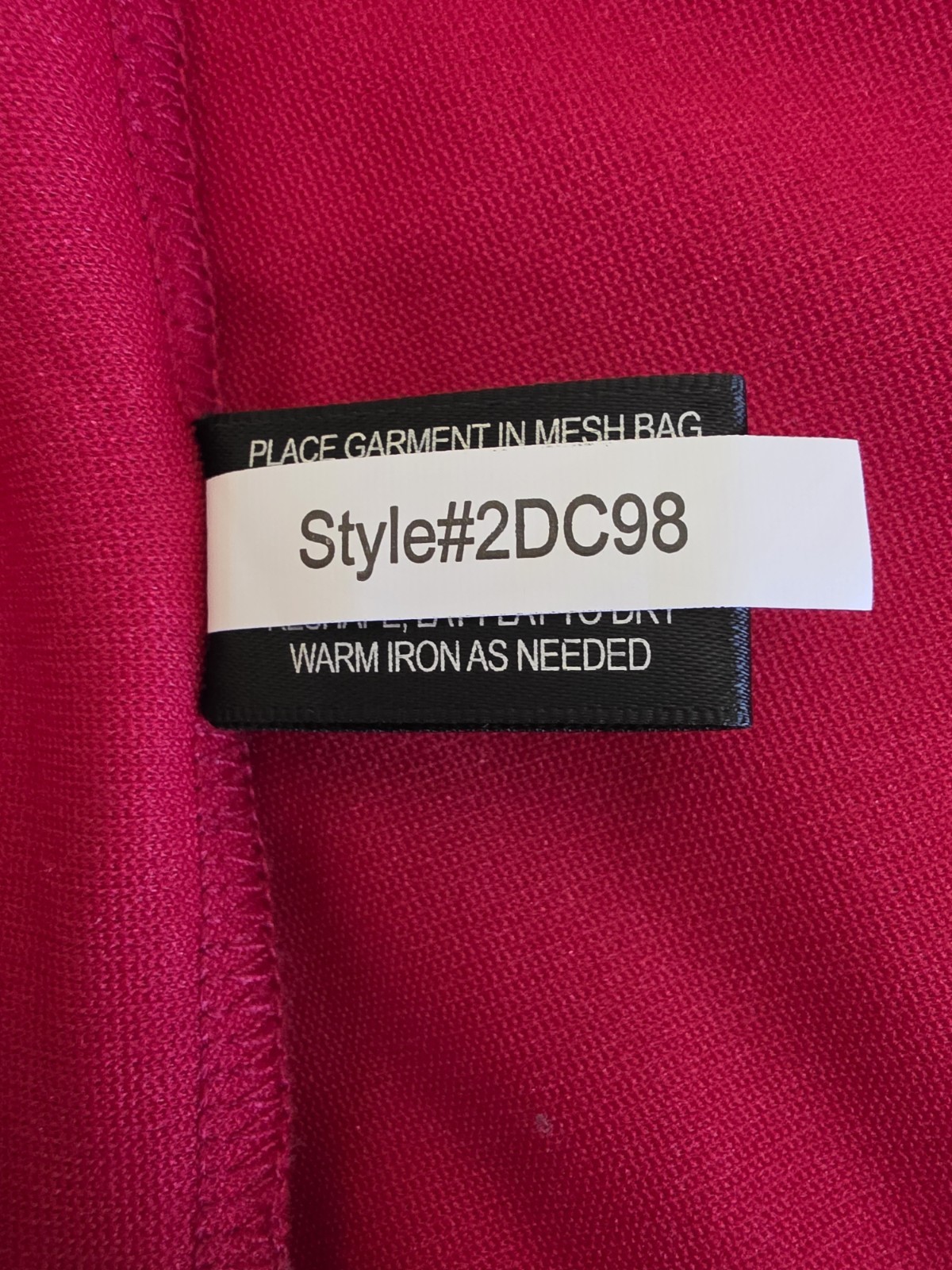 Boston Proper Beyond Travel Cold Shoulder Three Quarter Sleeve Red Dress NWT