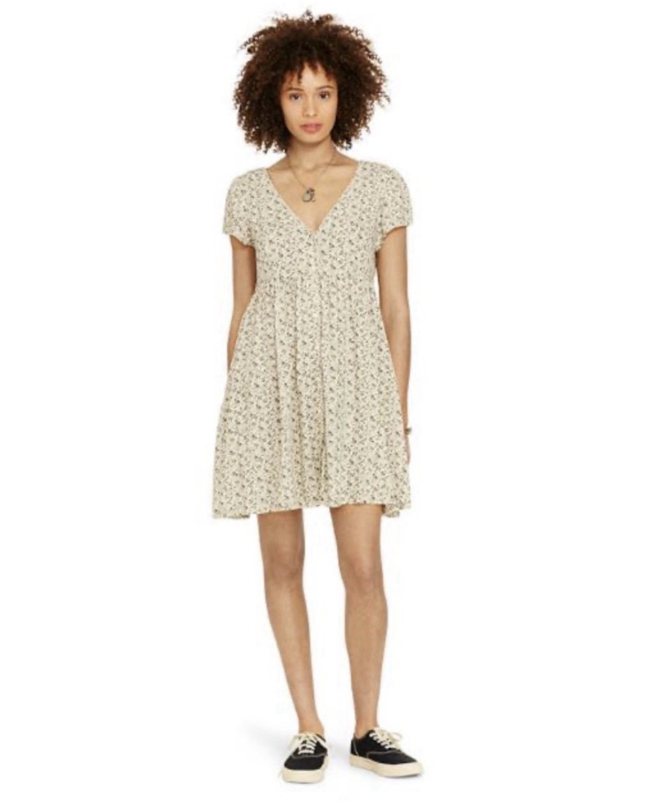 Ralph Lauren Denim & Supply Babydoll Dress Floral boho cottage size medium
