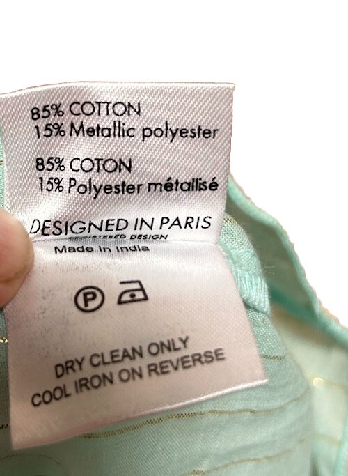 Miss June Paris Cotton Boho Chic Beachy Maxi Ombre Tie Dye Lame O/S NWT