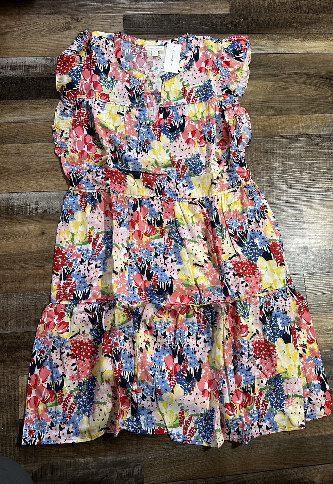 Charter Club Women’s Floral Dress Size XL
