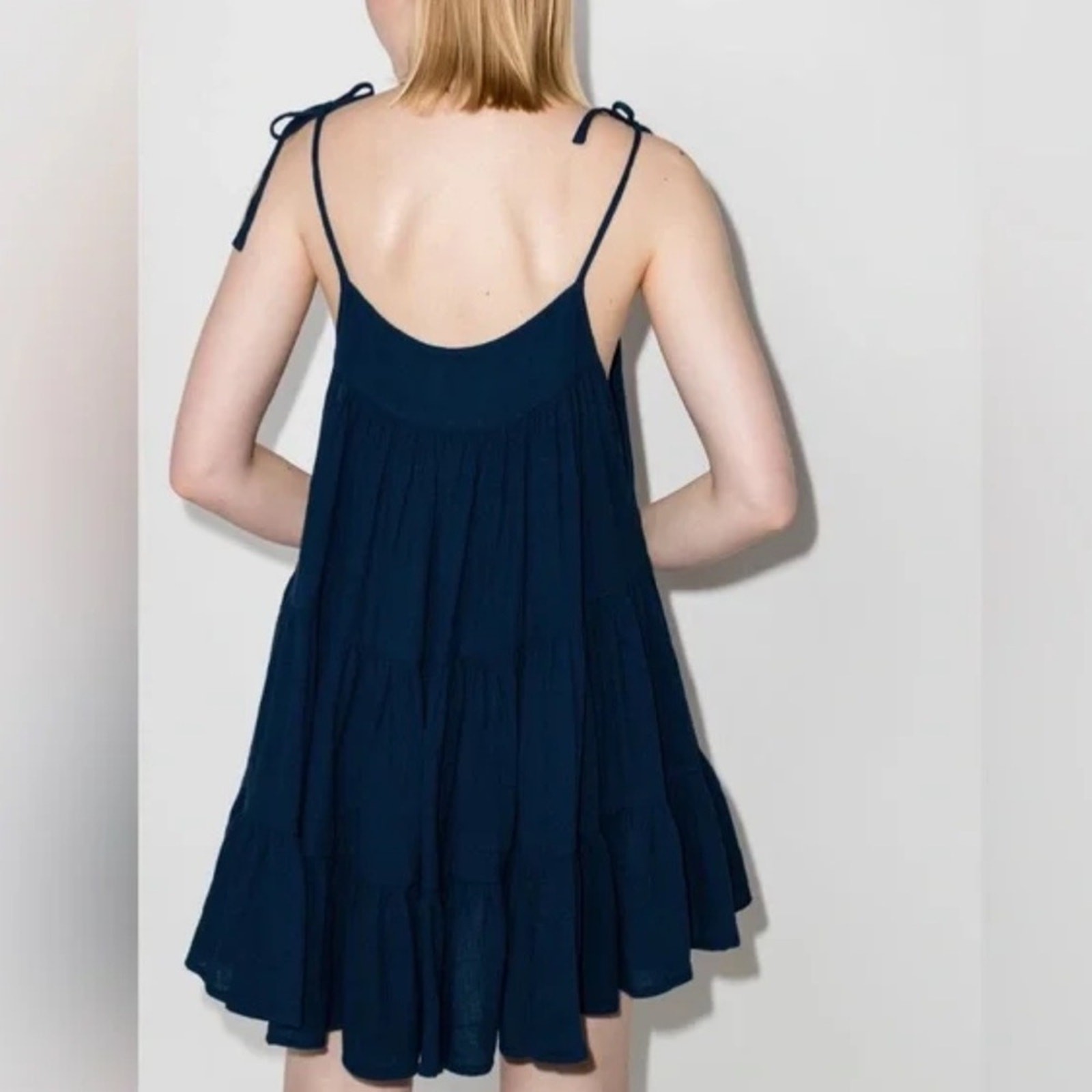 Honorine Peri Dress in Blau (Navy Blue)