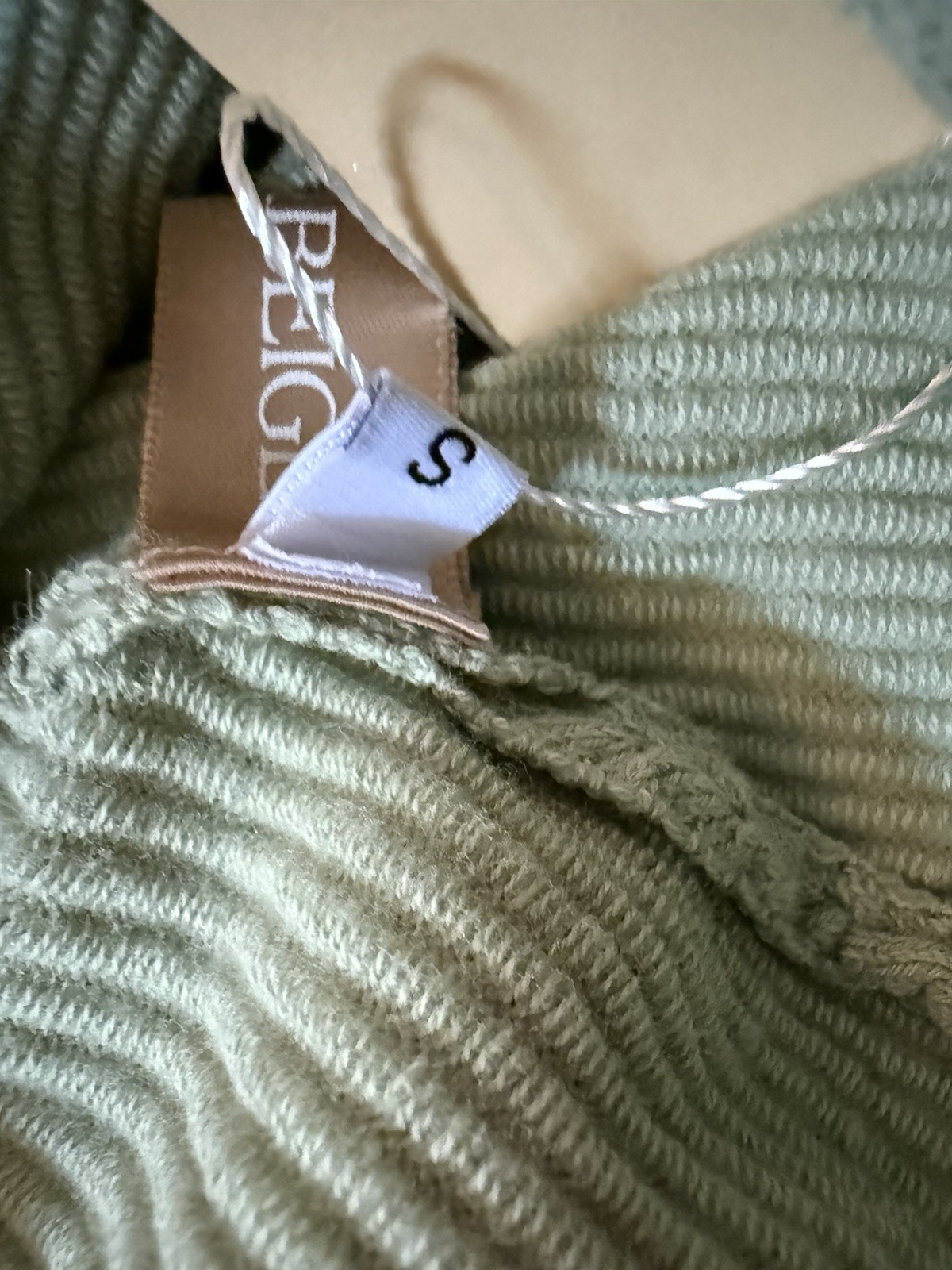 Coco & Beige Sage Green One Shoulder Stretch Maxi Dress Size Small NWT