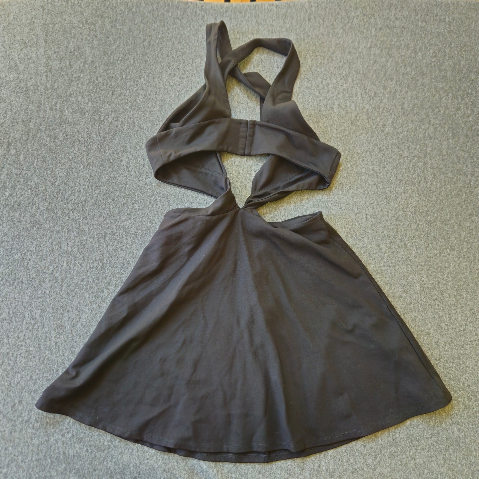 Revolve NBD x NAVEN Cutout Mini Dress Fit & Flare Size Medium LBD Cocktail Date