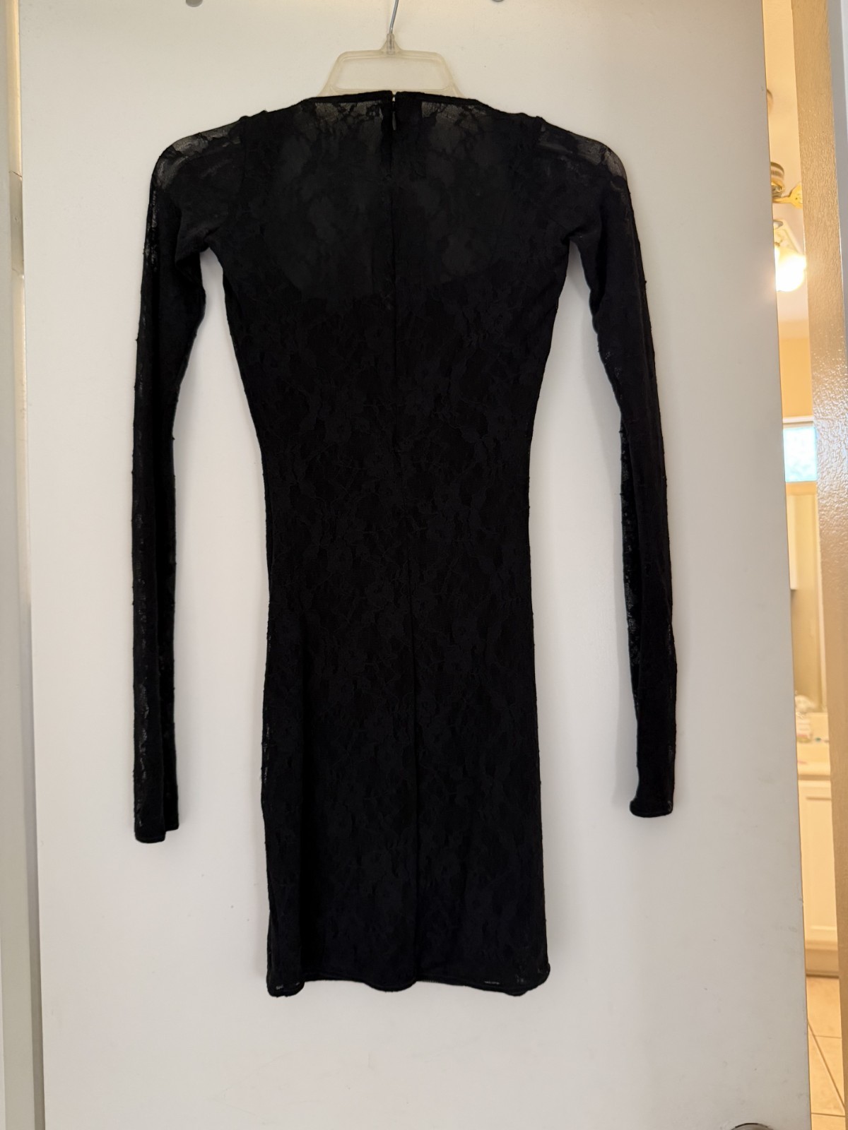 SKIMS Underwire Long Sleeve Bodycon Mini Dress Size XS