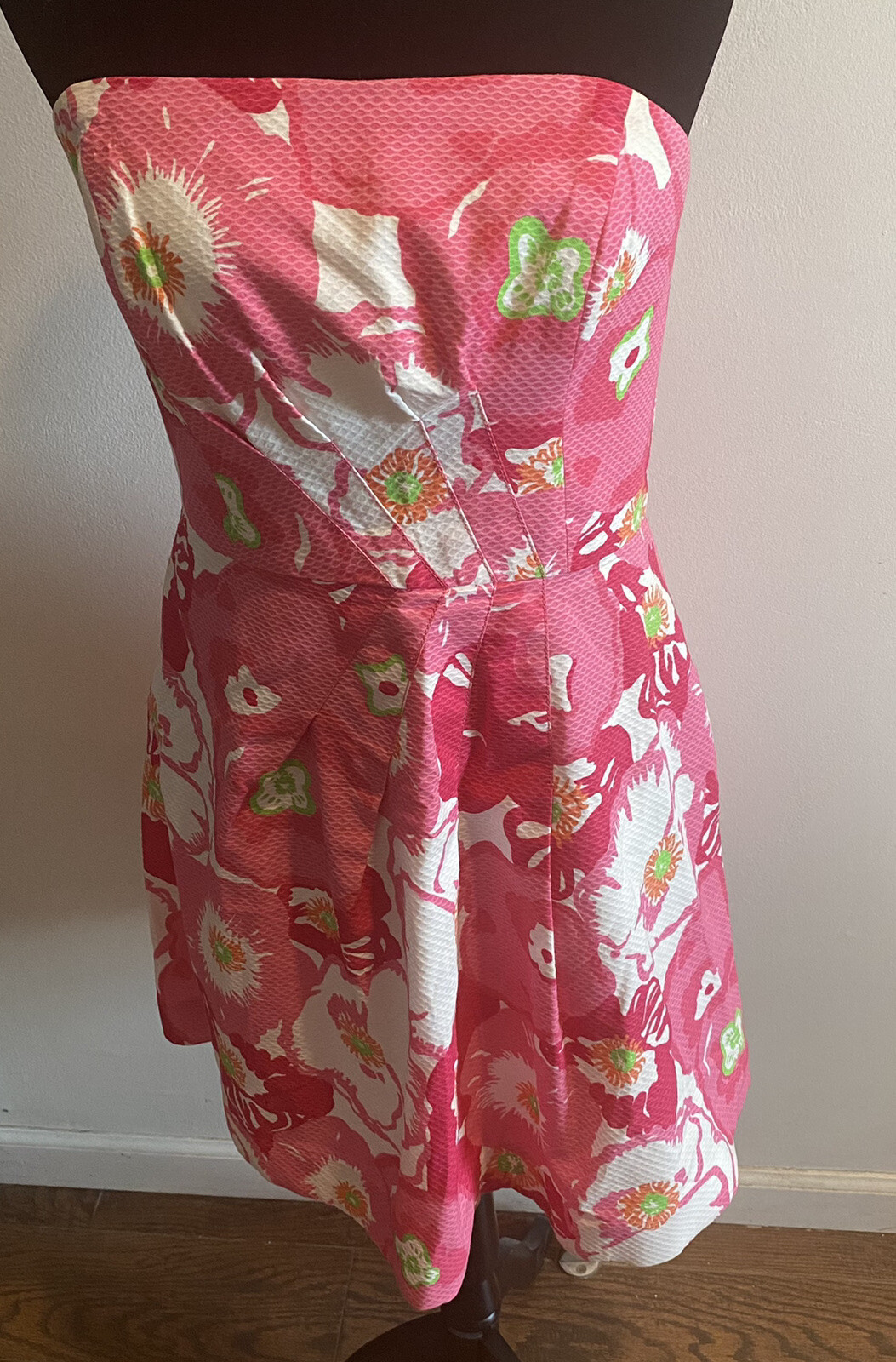 Lilly Pulitzer Dress Size 8 Paige Smith Pattern It Can Be Arranged Spring 2011