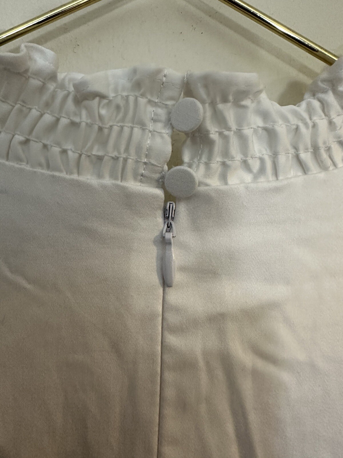 Danielle Bernstein Size Medium Color 100 White Dress NWT