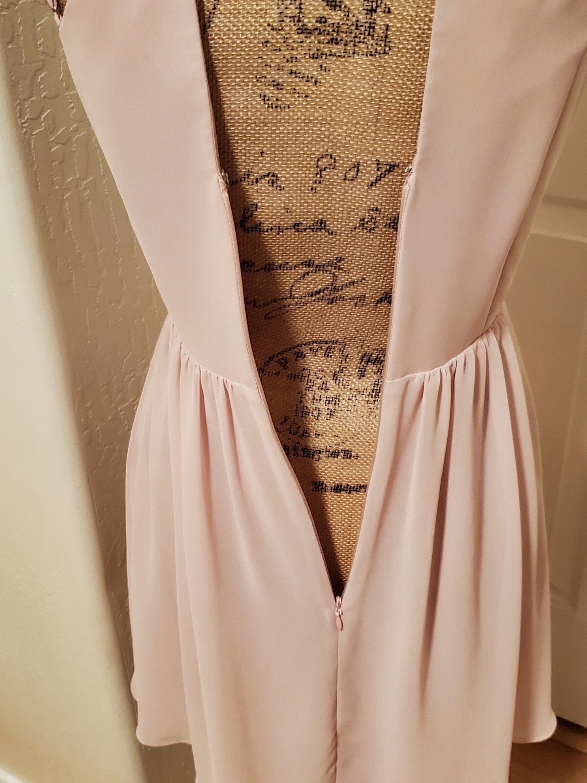 BCBGeneration Women’s Size 4 Blush Sleeveless Strappy A-Line Dress