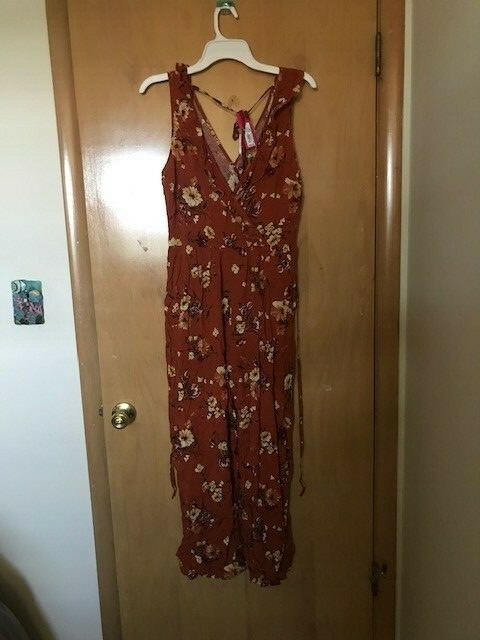 XHILARATION summer dress ROMPER jumpsuit JUMPER pants in a dress form NEW w/TAGS