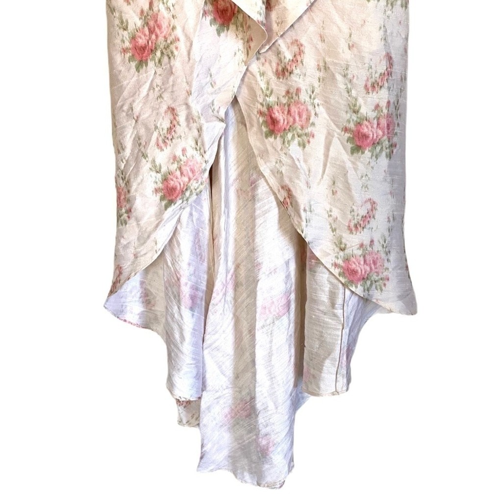 Nwt LOVESHACKFANCY Cosmo Hi Low Floral Dress 2