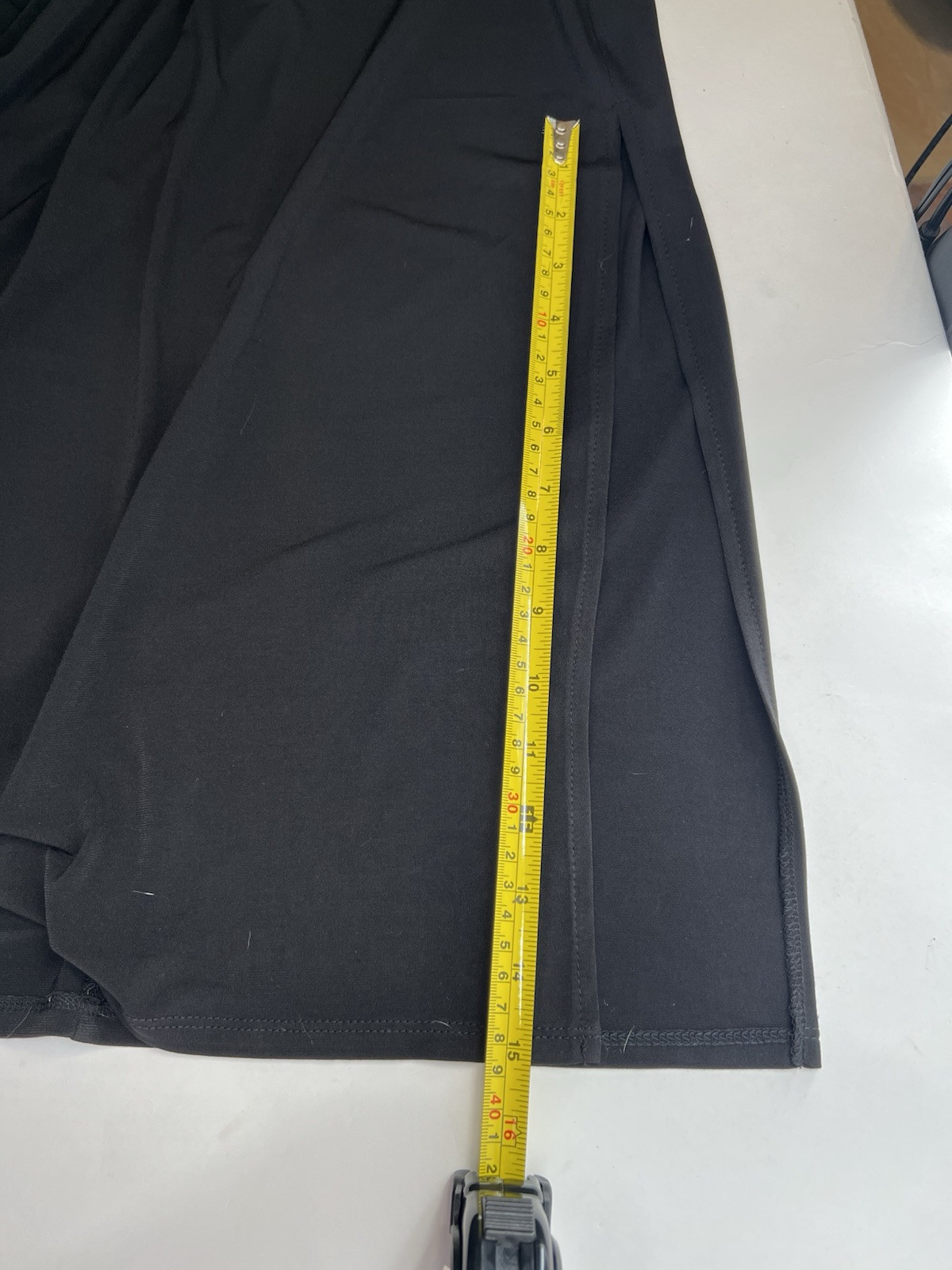 Glamour Black Dress Long Sleeve Stretch Knit Size 10 NWT Originally $80
