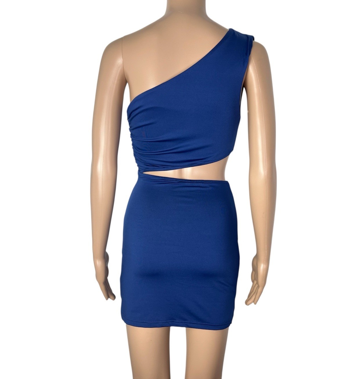 Revolve x Superdown Eliza One Shoulder Cut Out Bodycon Sexy Mini Dress Size XS